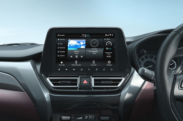 Maruti Suzuki Fronx infotainment