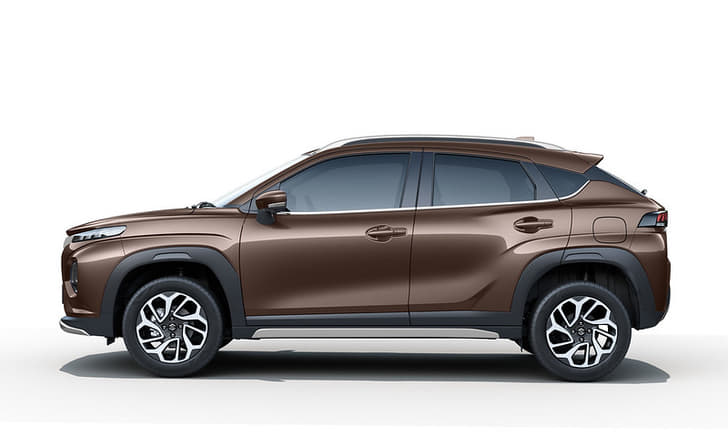 Maruti Suzuki Fronx brown 