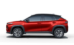 Maruti Suzuki Fronx red 