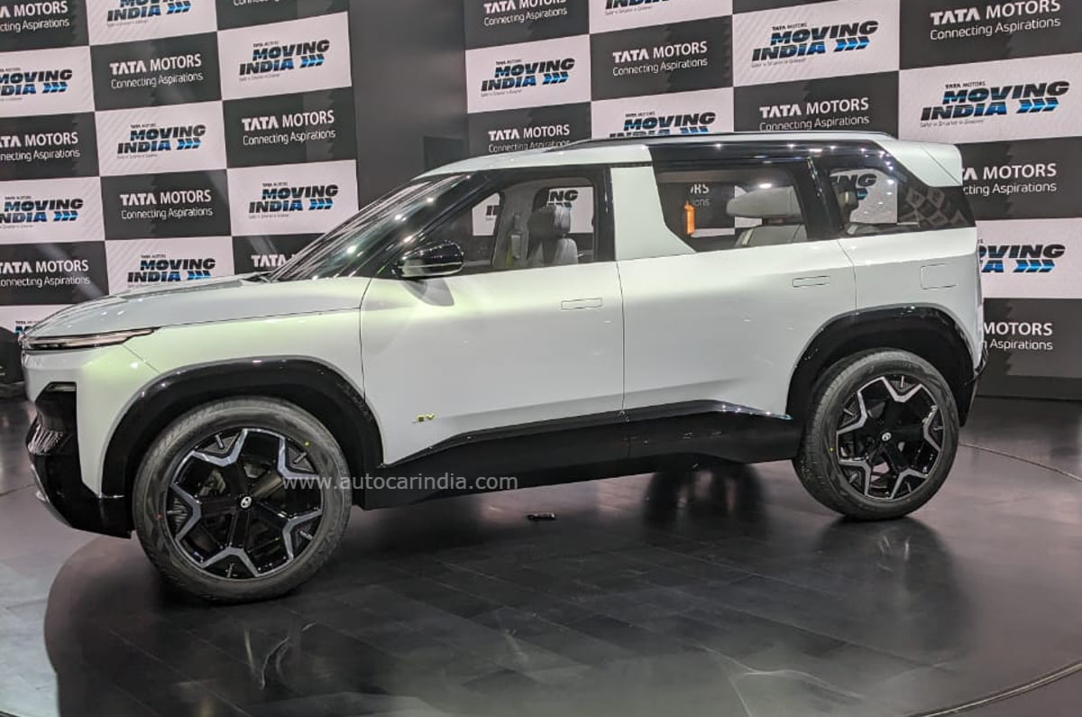 Tata Sierra EV SUV profile 