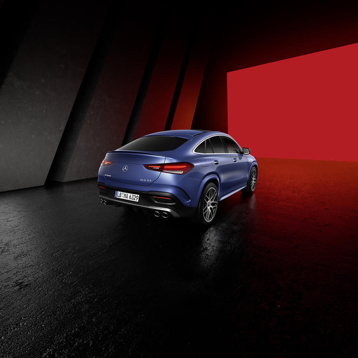 Mercedes Benz Gle Coupe Rear View