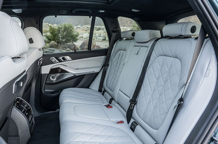 BMW X5 facelift rear seats
