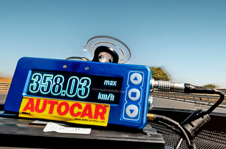 Pininfarina Battista top speed achieved