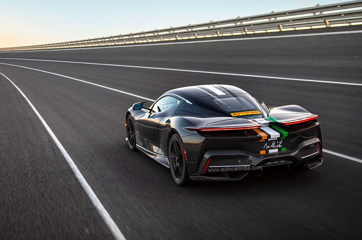 Pininfarina Battista: Autocar India top speed record image gallery - Image 2