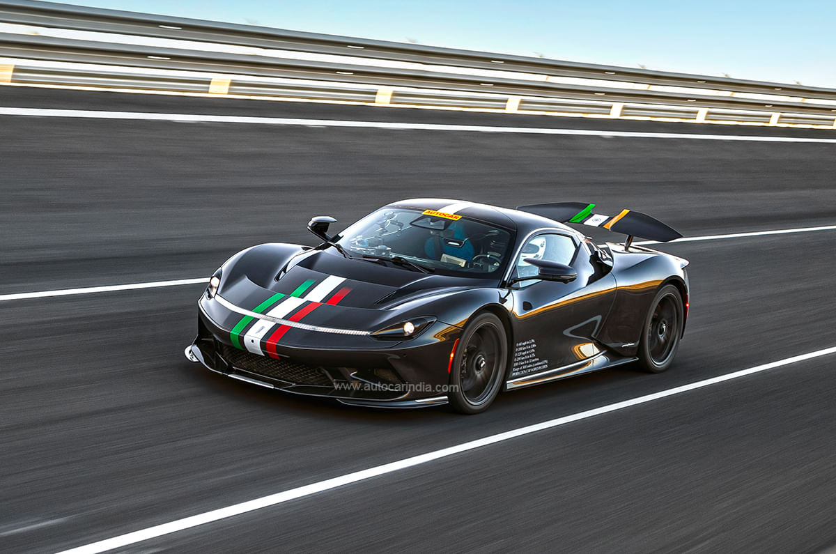 Pininfarina Battista: Autocar India top speed record image gallery - Image 1