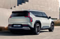 Kia EV9 rear quarter Kia EV9 rear quarter