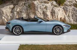 Ferrari Roma Spider side