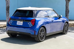 Mini Cooper Electric rear quarter
