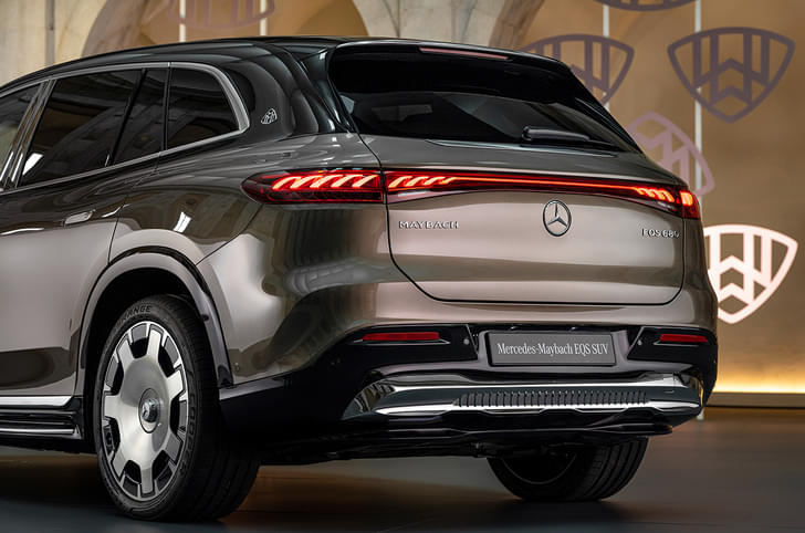 Mercedes Benz Eqs Suv Rear View