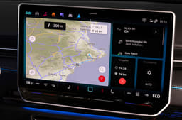Volkswagen ID7 EV touchscreen