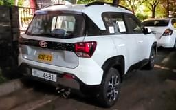 Hyundai Exter Rear View