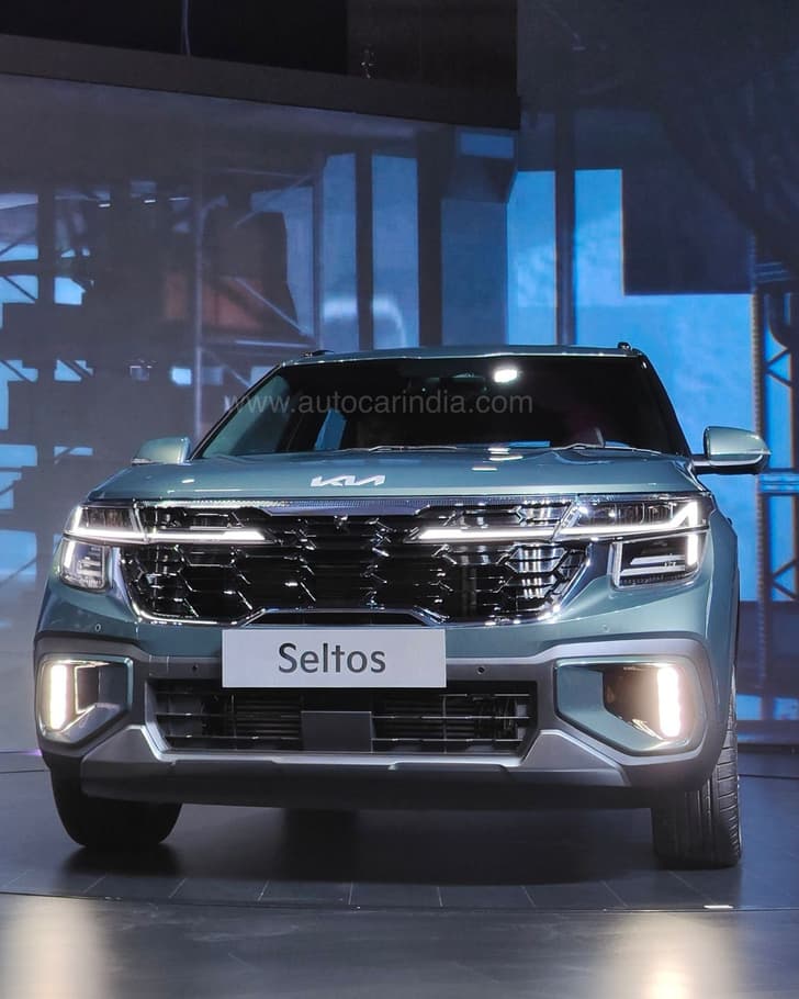 Kia Seltos facelift India image gallery