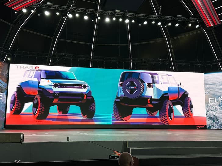 Mahindra Thar.e image gallery