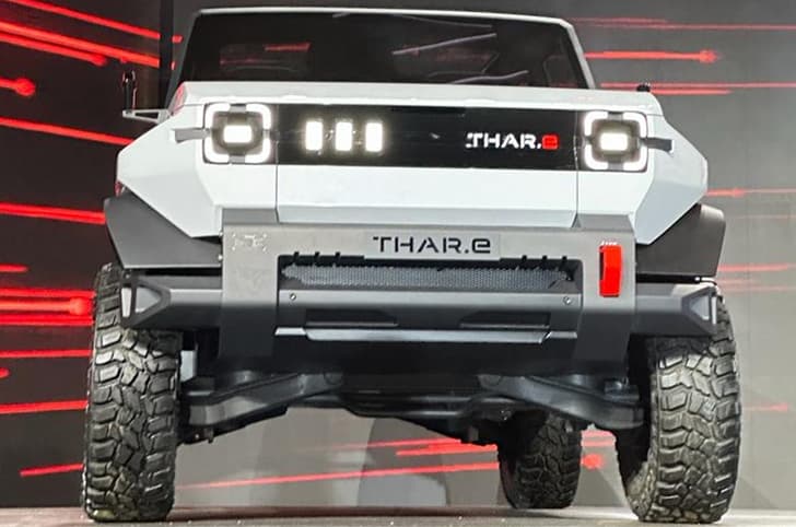 Mahindra Thar.e image gallery