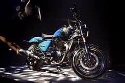 This factory custom has a special paint job and is limited to 25 units, each priced at Rs 4.25 lakh (ex-showroom).