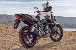 While the front looks rather different, the rear view is quite familiar, with the twin-exit exhaust system.