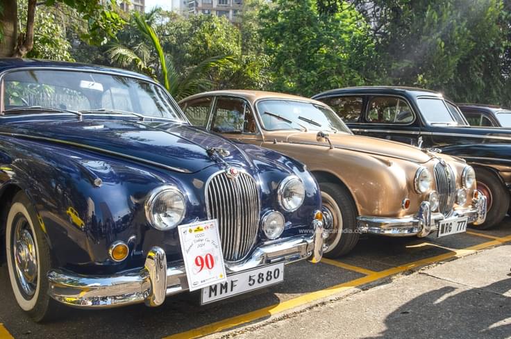 The impossibly iconic and swoopy lines of the Jaguar Mark II. The impossibly iconic and swoopy lines of the Jaguar Mark II.