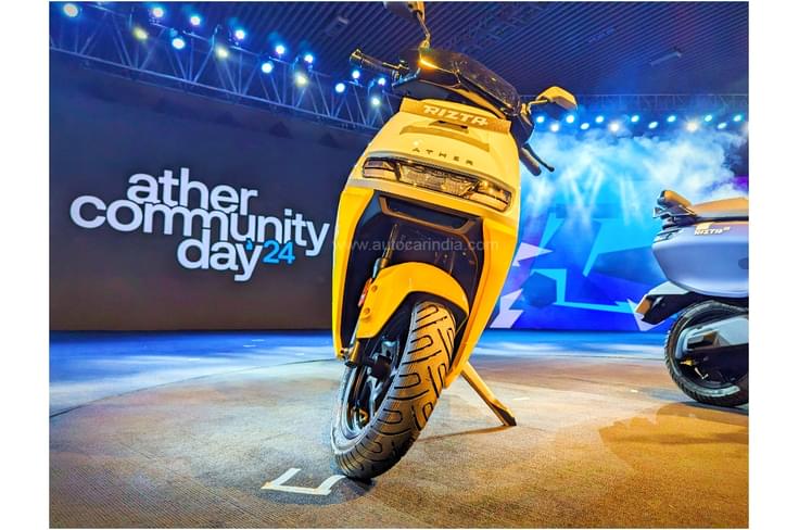 The Rizta is the first Indian electric scooter to come with a traction control system. The Rizta is the first Indian electric scooter to come with a traction control system.