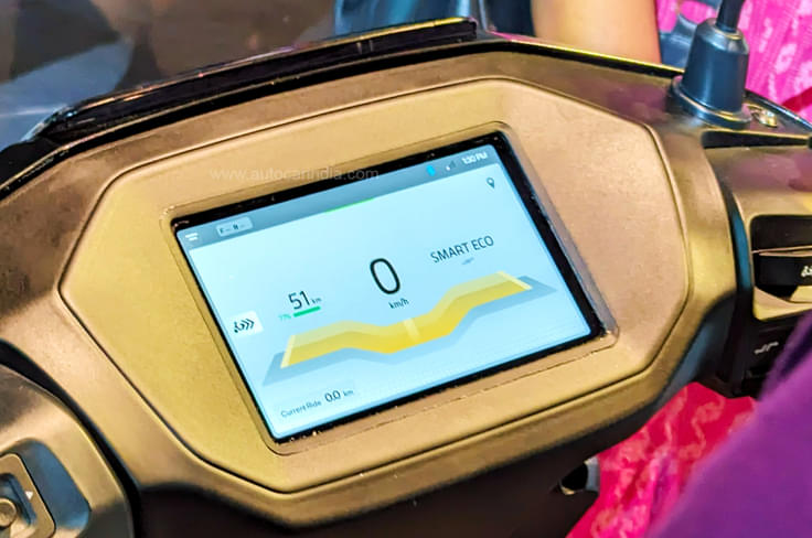 The Z variants of the Rizta get the TFT dash while the S variant uses the LCD display. The Z variants of the Rizta get the TFT dash while the S variant uses the LCD display.