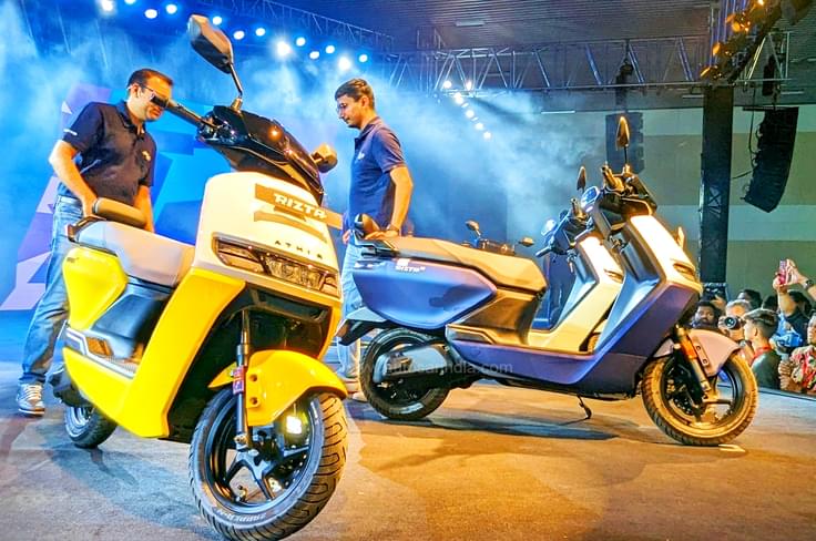 The Rizta is available in 7 colour options and deliveries will begin by July. The Rizta is available in 7 colour options and deliveries will begin by July.