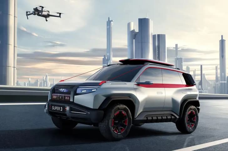 BYD-owned Fangchengbao Super 3 SUV