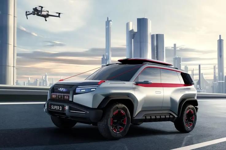 BYD-owned Fangchengbao Super 3 SUV BYD-owned Fangchengbao Super 3 SUV