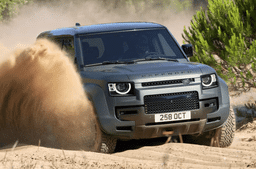 Land Rover Defender 130 Front Right Three Quarter
