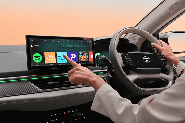 Tata Curvv Ev Dashboard