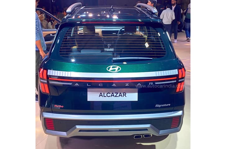 Hyundai Alcazar facelift image gallery