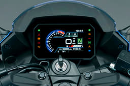 It gets a full raft of rider aids controlled via the new TFT dash.