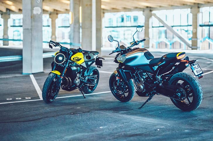 The main difference is in the new LED headlight which is a new unit compared to its sibling.