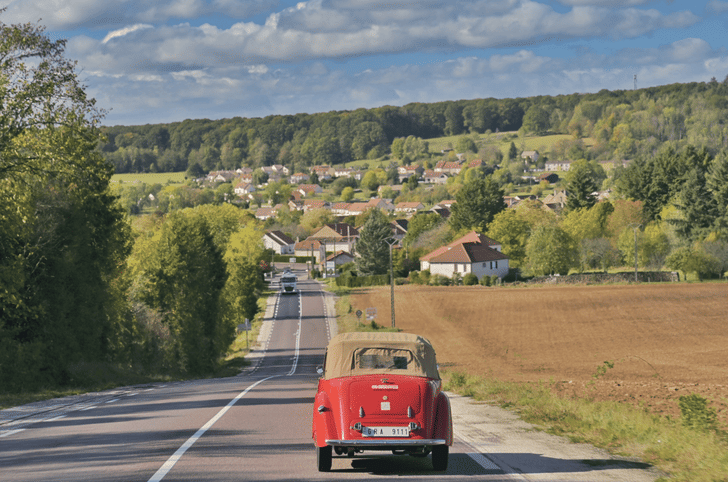 European roads were the easiest to traverse.