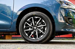 New Maruti Dzire 15-inch wheels