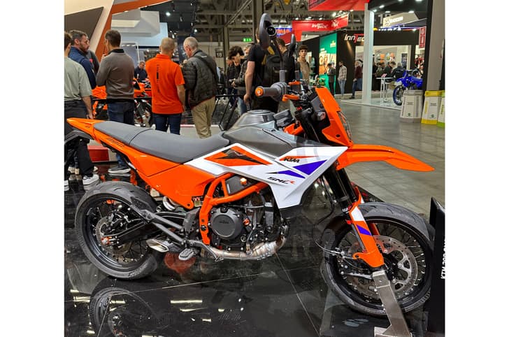 The 390 Enduro R is a proper off-road biased bike based on the same platform.
