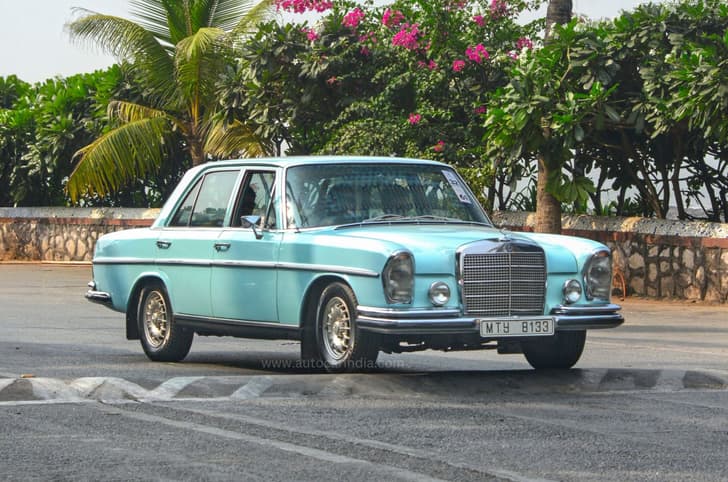 Mercedes Benz Classic Car Rally 2024 featured a W108 in pristine condition.