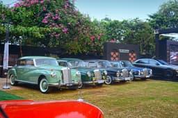 Rare models like Mercedes-Benz Adenauer, 220S Ponton, 280SE (W108) made an appearance.