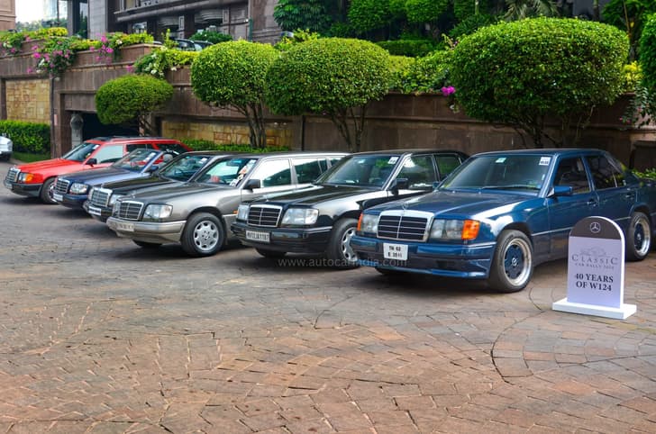 Celebrating 40 Years of W124 Class - Every body style and variant of the W124 was present.