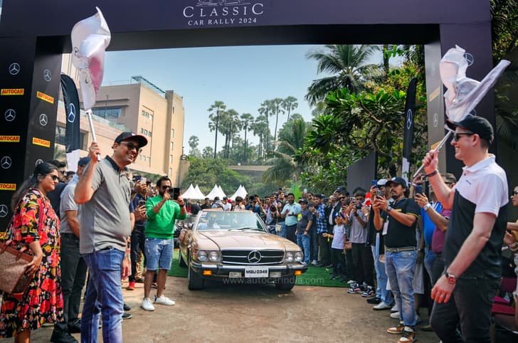 Imran Majid’s 380SL (R107) flags off the 2024 edition.