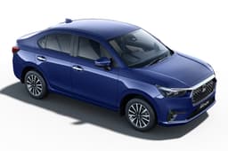 Honda Amaze top angle view 