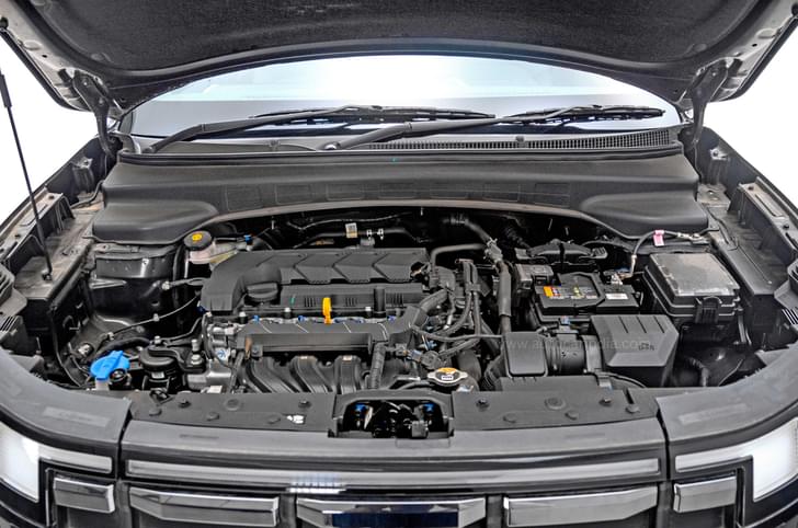 Hyundai Creta Open Bonnet Engine Shot