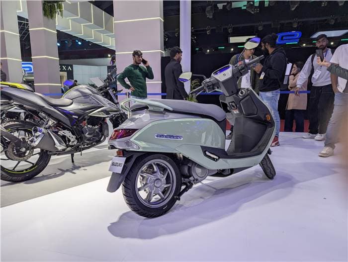 Suzuki has unveiled the Access Electric scooter.