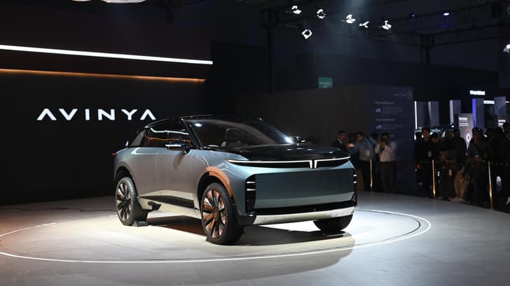 Tata Avinya X SUV concept revealed at Auto Expo 2025. 