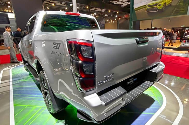 Isuzu D-Max EV concept image gallery