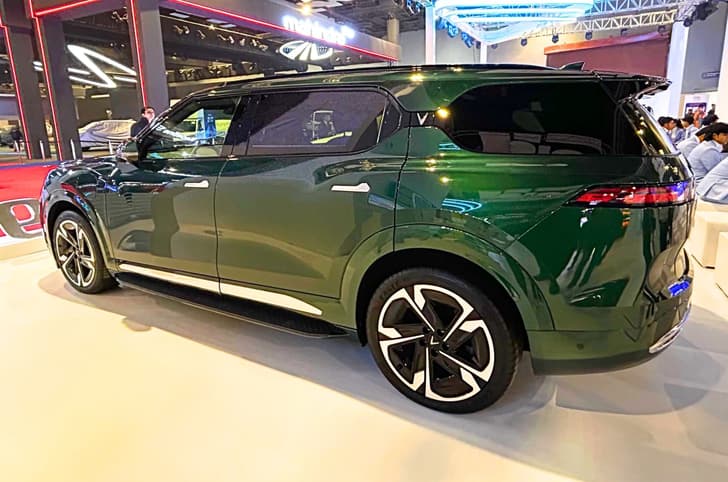 The three-row SUV is capable of seating six or seven passengers.