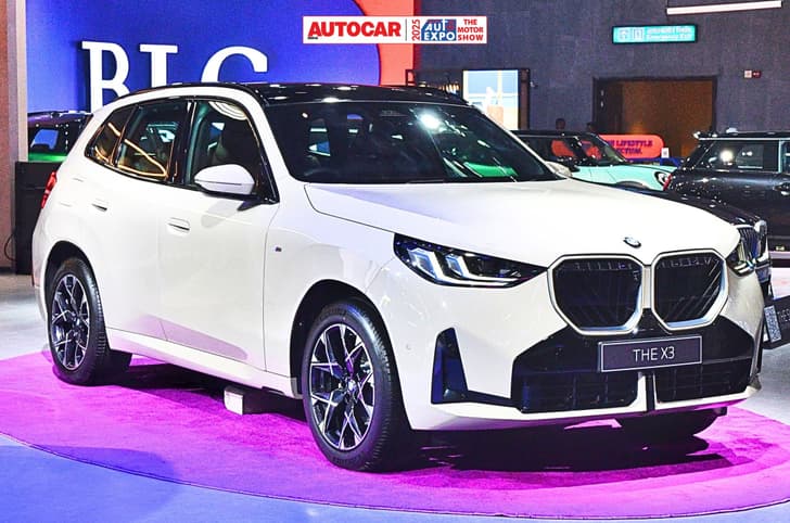 The new BMW X3 has been launched in India at the Auto Expo 2025. 