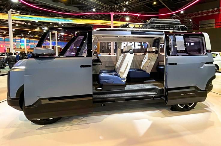 Toyota has shown a flexible yet rugged looking X-Van concept. Toyota has shown a flexible yet rugged looking X-Van concept.