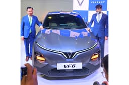 The simplistic body design language is devoid of flashy bits. Note the signature 'V' motif DRL ahead.