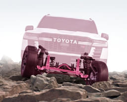 Toyota Land Cruiser Front Logo
