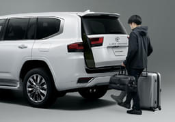 Toyota Land Cruiser Rear View