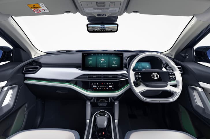 Tata Harrier EV interior